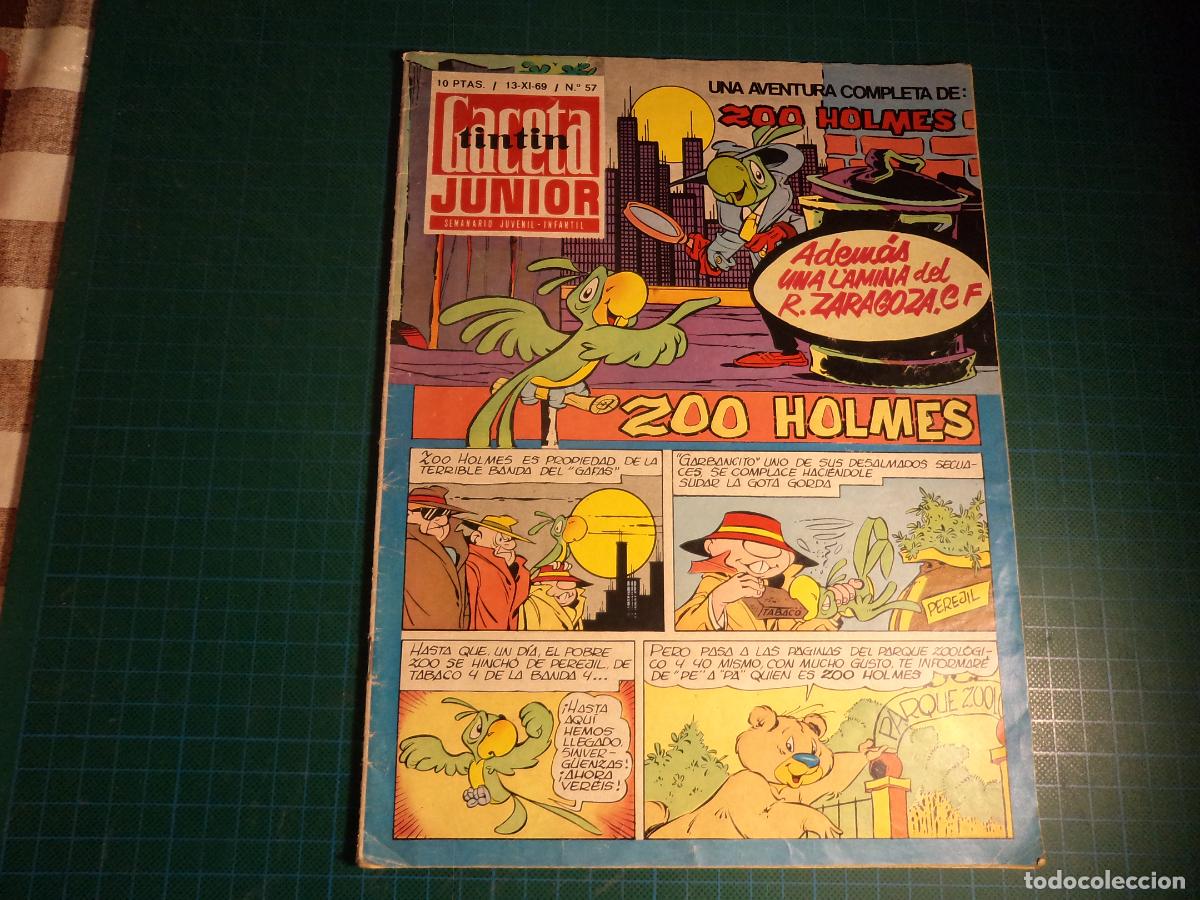 C&oacute;mics: Tintin Gaceta Junior. N&ordm; 57. Unisa. - Foto 1