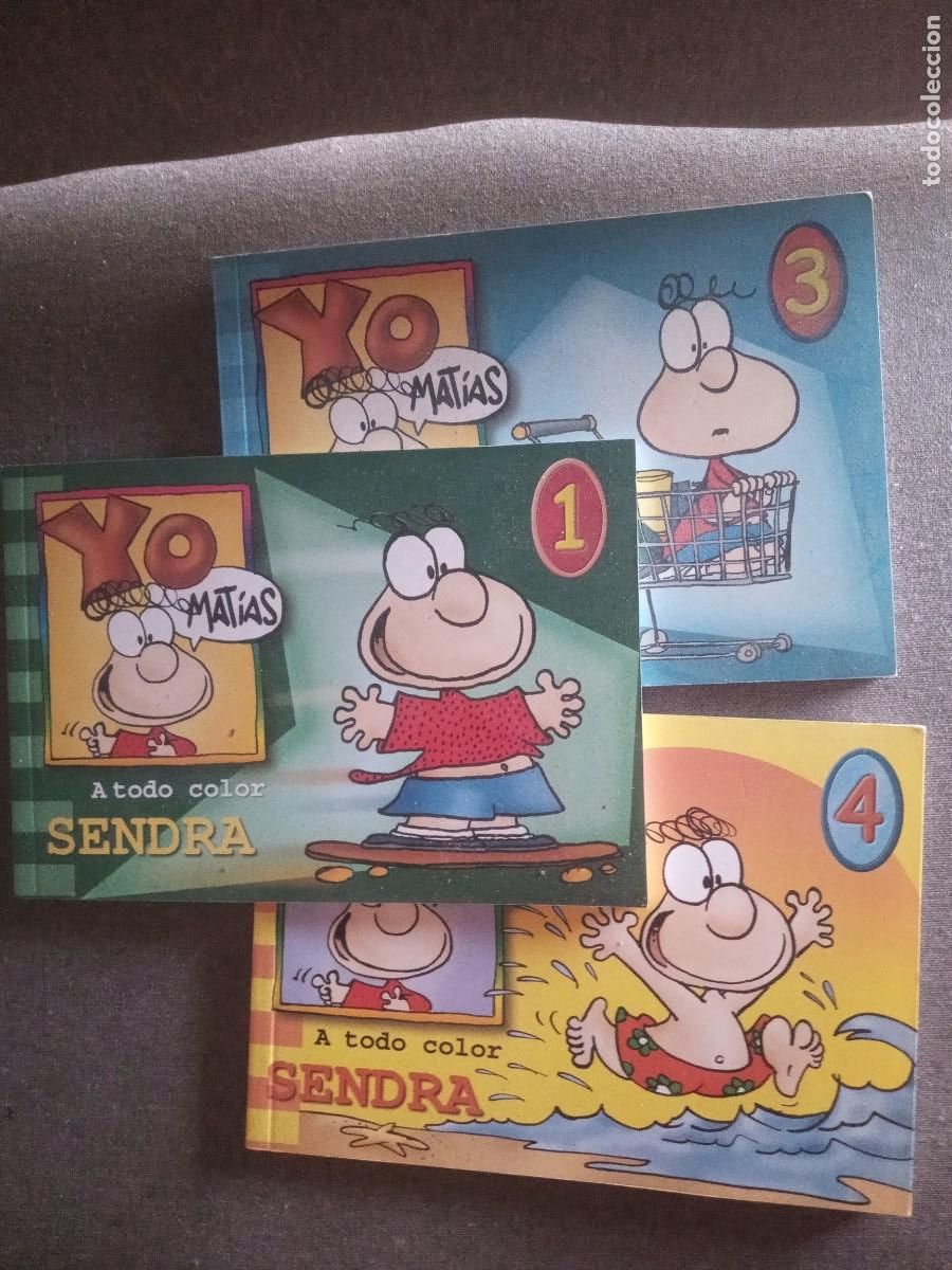 C&oacute;mics: YO MAT&Iacute;AS, Sendra, 3 ejemplares - Foto 1
