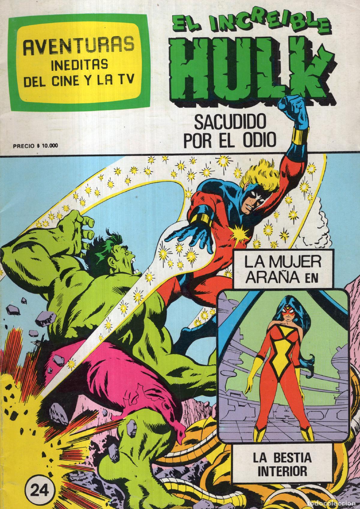 C&oacute;mics: EL INCREIBLE HULK N&ordm; 24 - MUY BUEN ESTADO - Foto 1