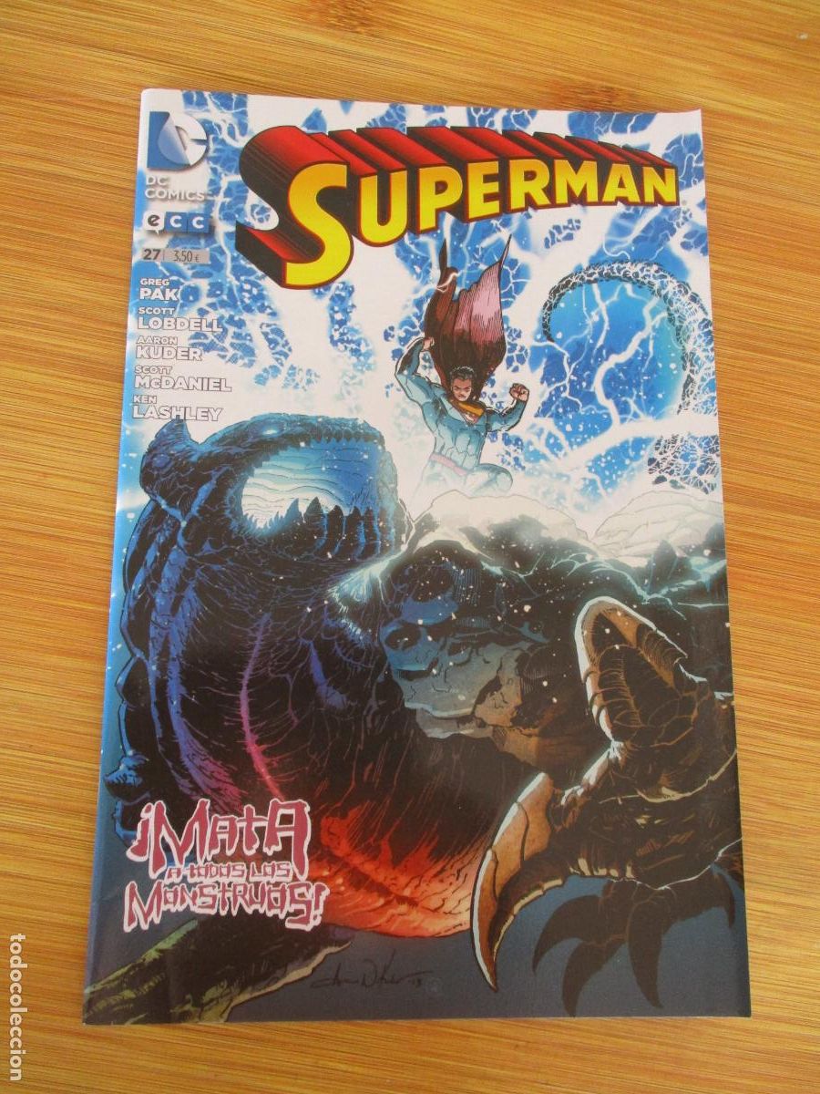 C&oacute;mics: DC, COMICS-SUPERMAN, N&ordm;.27-!MATA A TODOS LOS MONSTRUOS&iexcl;-eCC - Foto 1