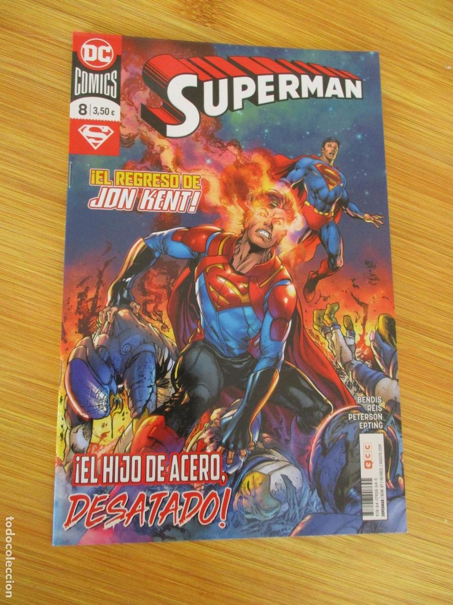C&oacute;mics: DC, COMICS-SUPERMAN, N&ordm;.8-!EL HIJO DE ACERO, DESATADO&iexcl;-eCC - Foto 1