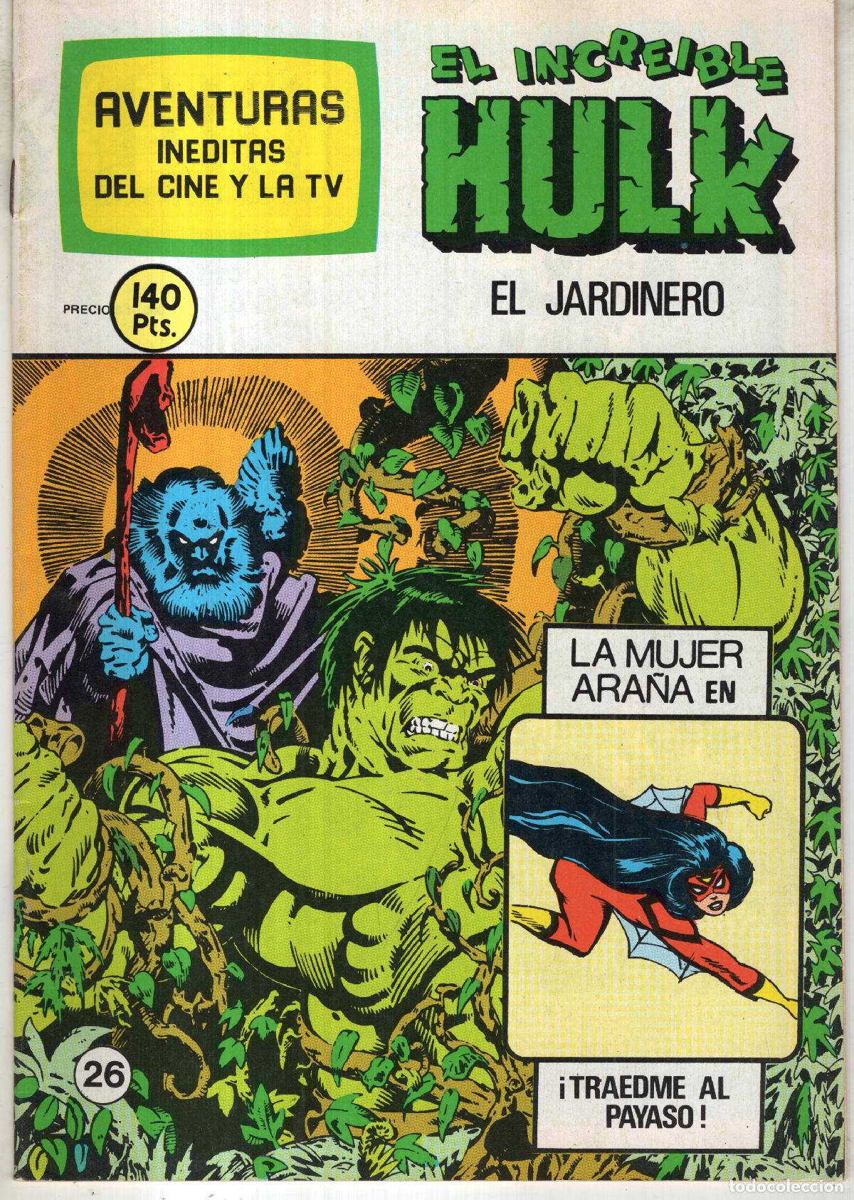 C&oacute;mics: EL INCREIBLE HULK N&ordm; 26 - BUEN ESTADO - Foto 1