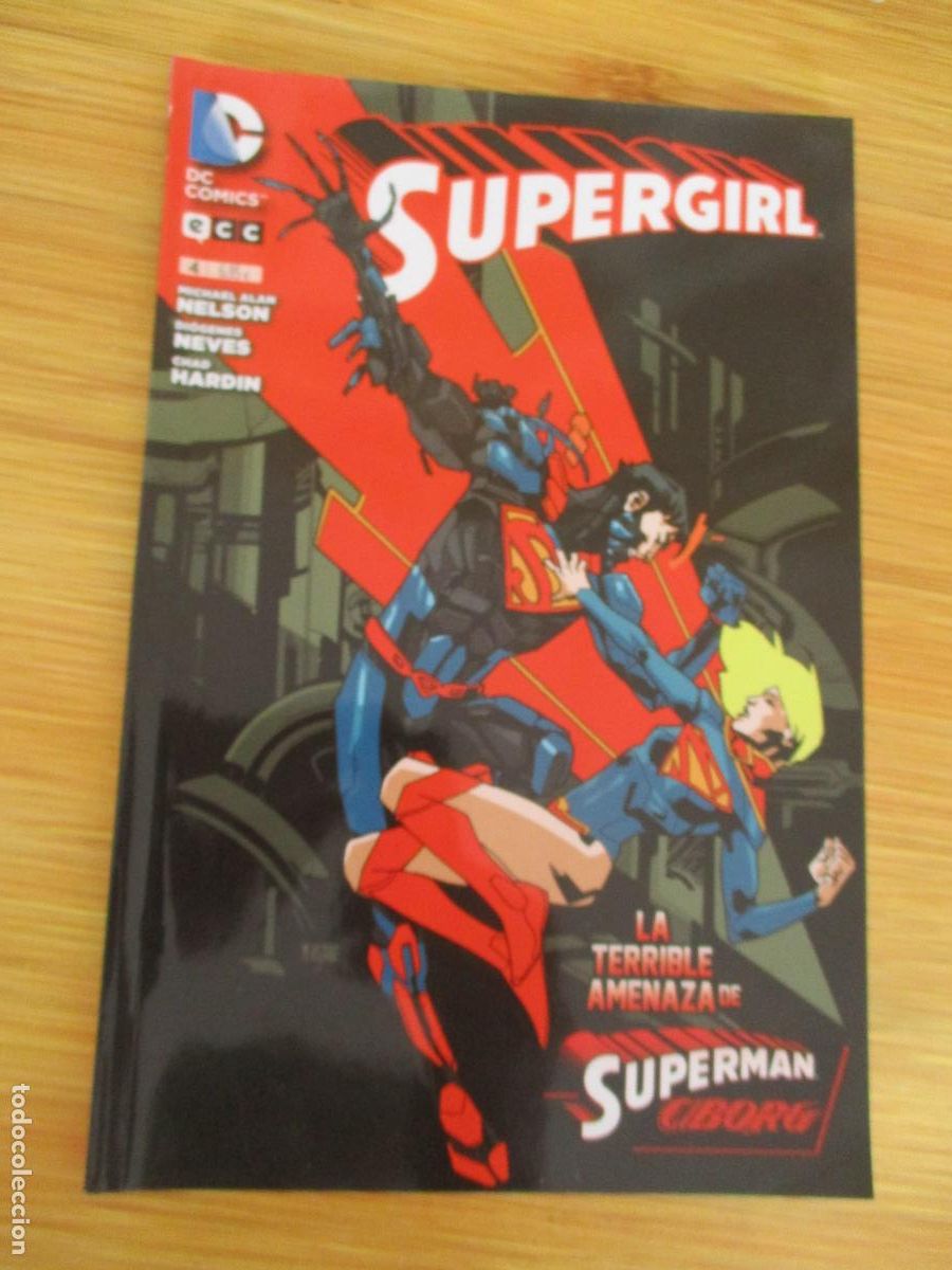 C&oacute;mics: DC, COMICS--SUPERGIRL, N&ordm;. 4- LA TERRIBLE AMENAZA DE SUPERMAN CIBORG- eCC - Foto 1