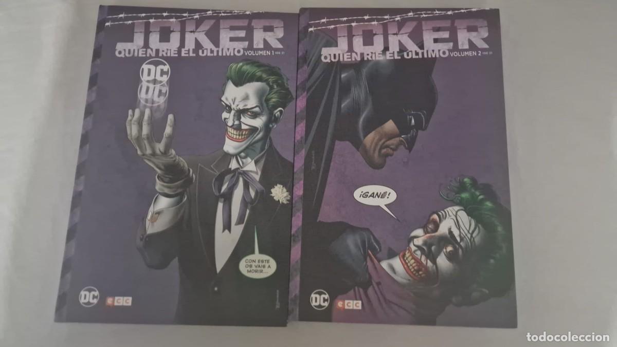 C&oacute;mics: JOKER QUIEN RIE EL &Uacute;LTIMO (OBRA COMPLETA 2 TOMOS) - ECC - DESCUENTO 10%&iexcl;&iexcl;&iexcl; - Foto 1