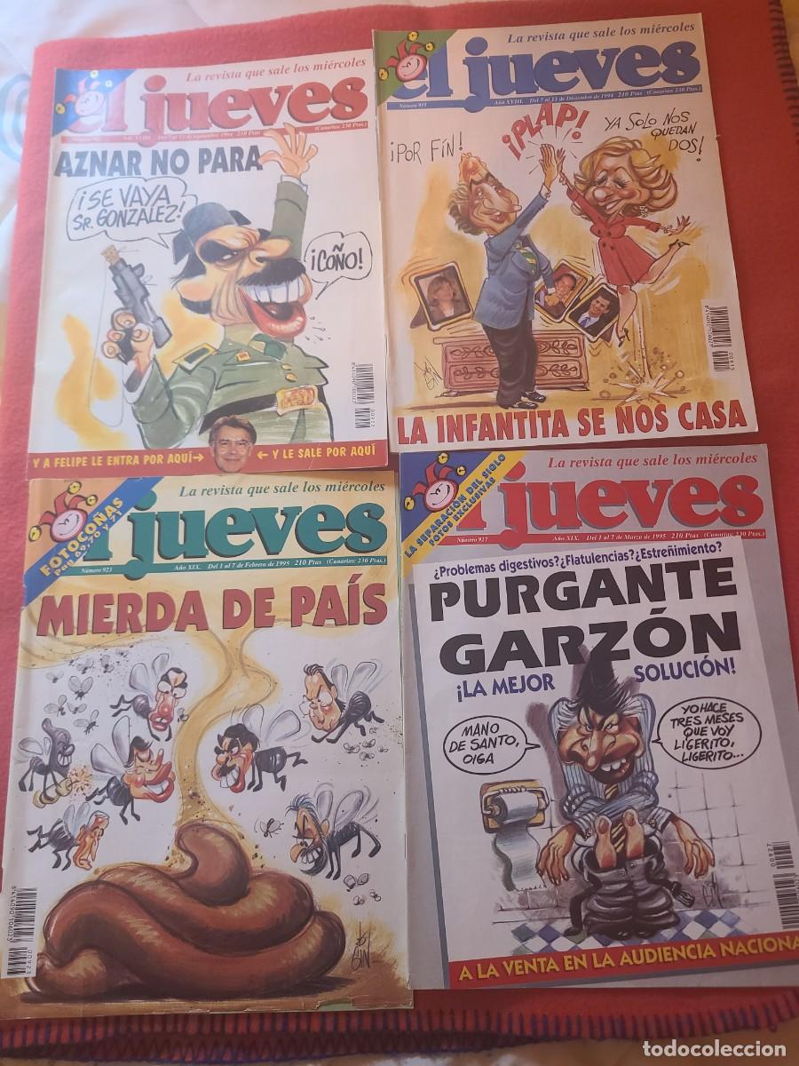 C&oacute;mics: El Jueves. Lote 4. 4 n&uacute;meros del a&ntilde;o 1994 - Foto 1