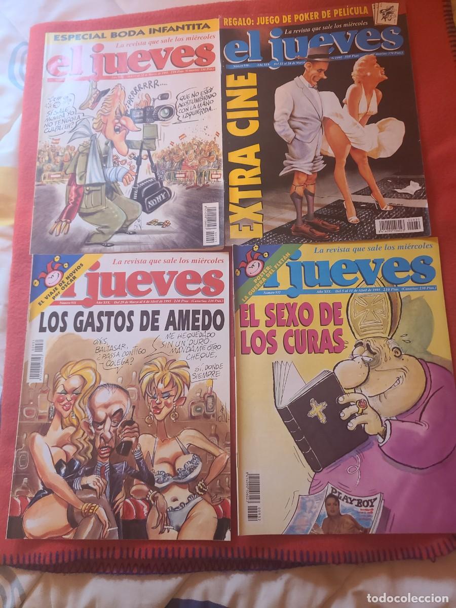 C&oacute;mics: El Jueves. Lote 7. 4 n&uacute;meros del a&ntilde;o 1995 - Foto 1