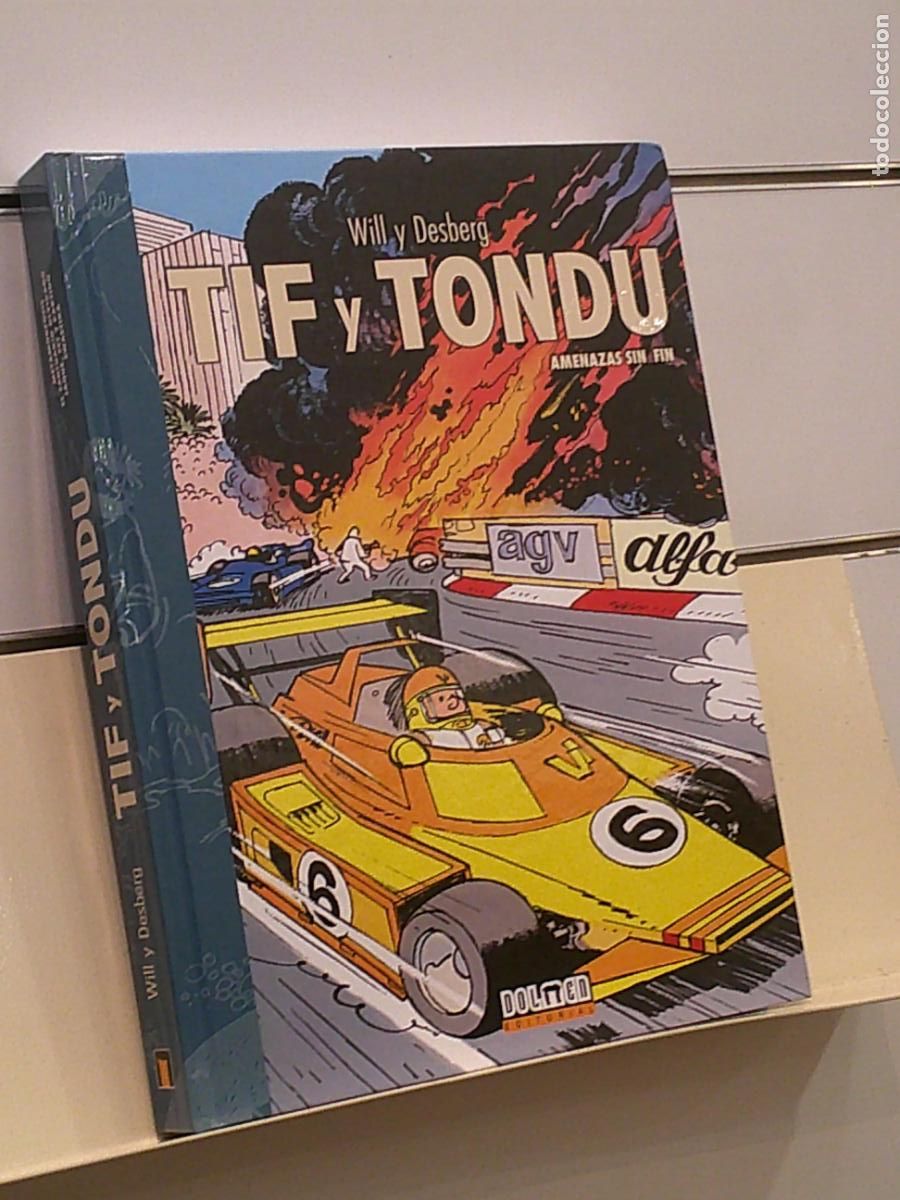 Comics : TIF Y TONDU TOMO 9 AMENAZAS SIN FIN TAPA DURA - DOLMEN OFERTA (ANTES 39,95 EU.)