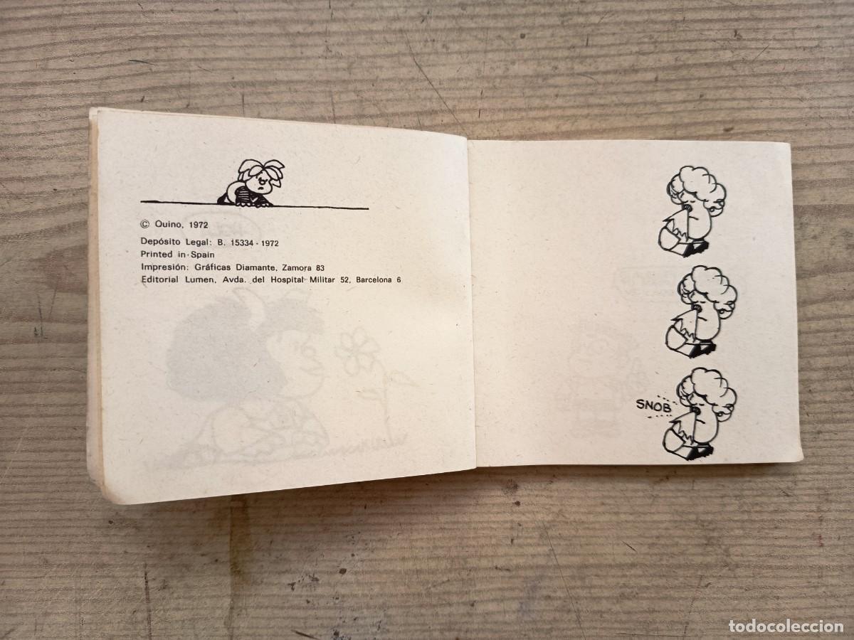 C&oacute;mics: Mafalda - Al Fin Solos - Quino - 1972 - Editorial Lumen - Foto 3