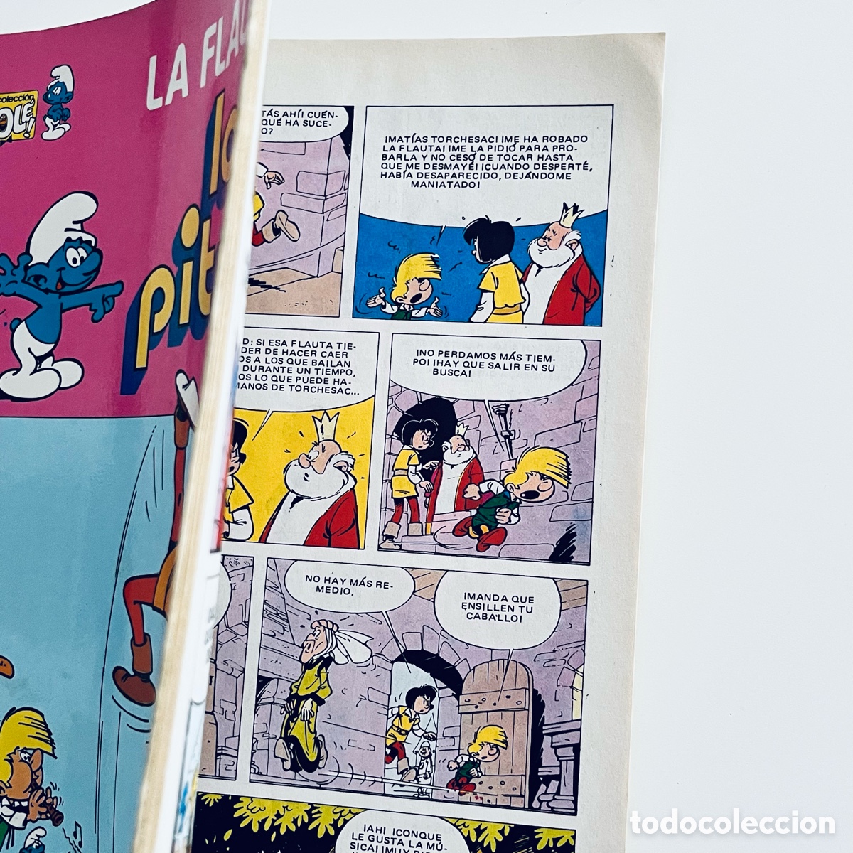 C&oacute;mics: Tebeo Comic La flauta de los pitufos 1&ordf; Edici&oacute;n 1992 Ole Ediciones B - Foto 3
