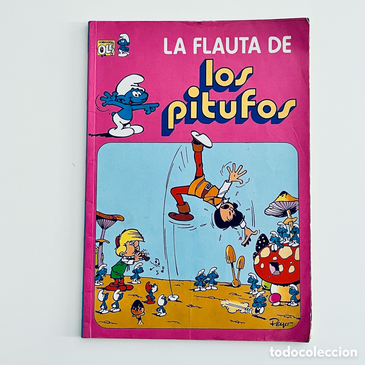 C&oacute;mics: Tebeo Comic La flauta de los pitufos 1&ordf; Edici&oacute;n 1992 Ole Ediciones B - Foto 1
