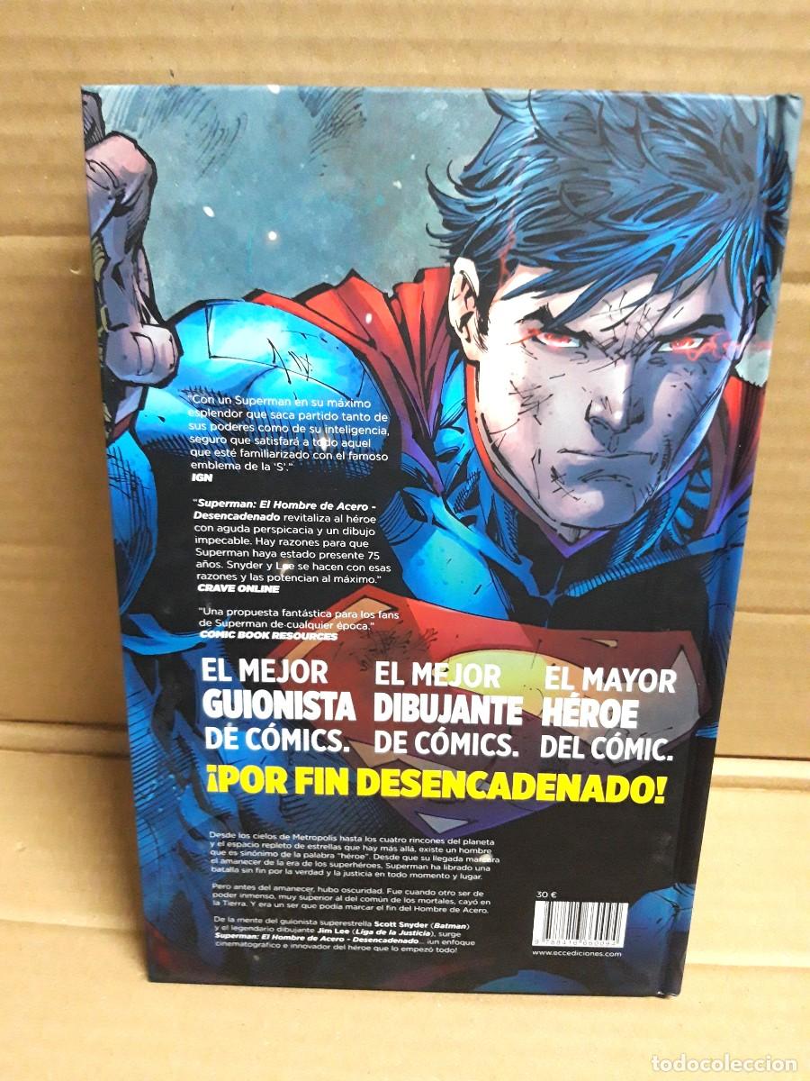 C&oacute;mics: SUPERMAN. EL HOMBRE DE ACERO. DESENCADENADO. ECC. NUEVO!! - Foto 2