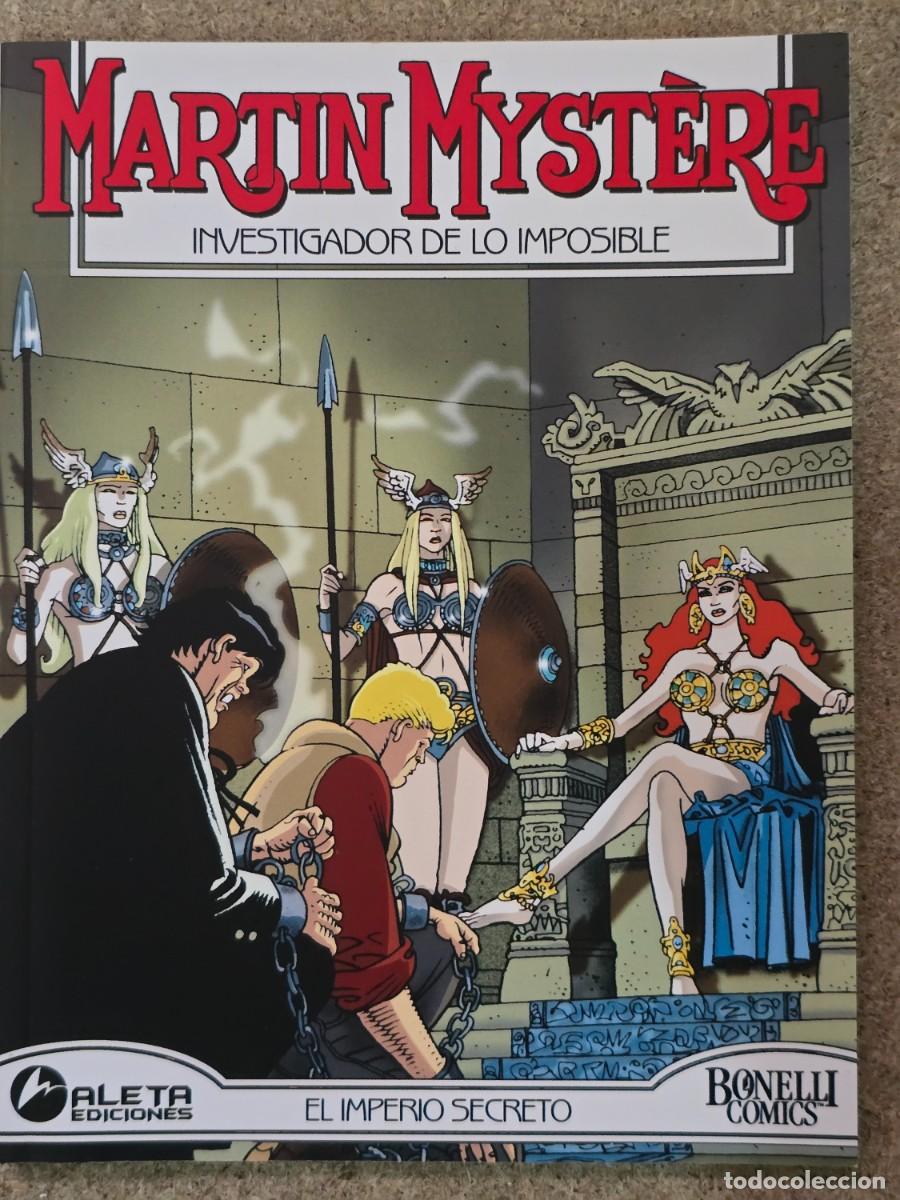 C&oacute;mics: Martin Mystere 7.El Imperio Secreto.Aleta Ediciones - Foto 1