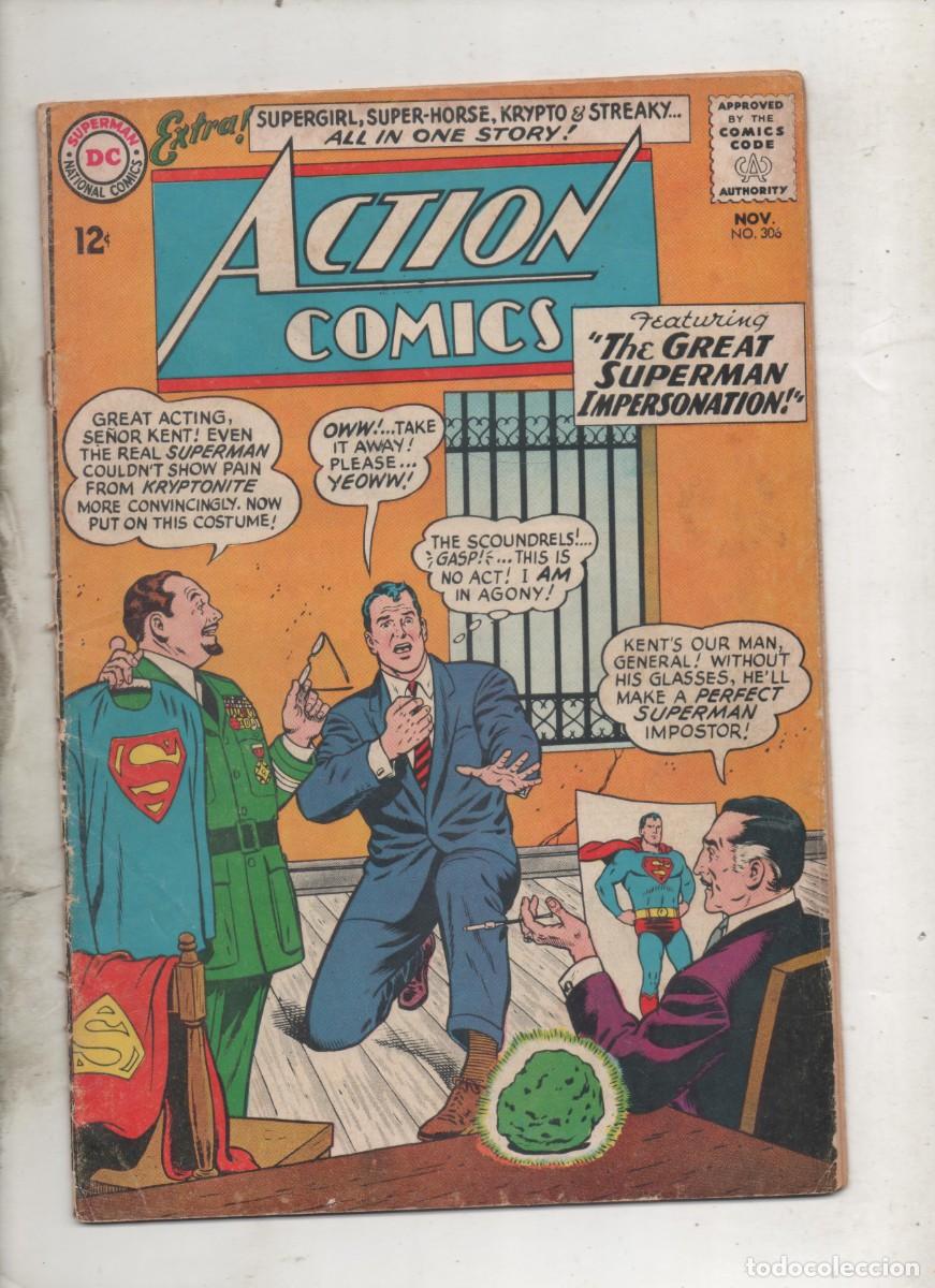 C&oacute;mics: ACTION COMICS N &ordm; 306 . 1963 . F - Foto 1