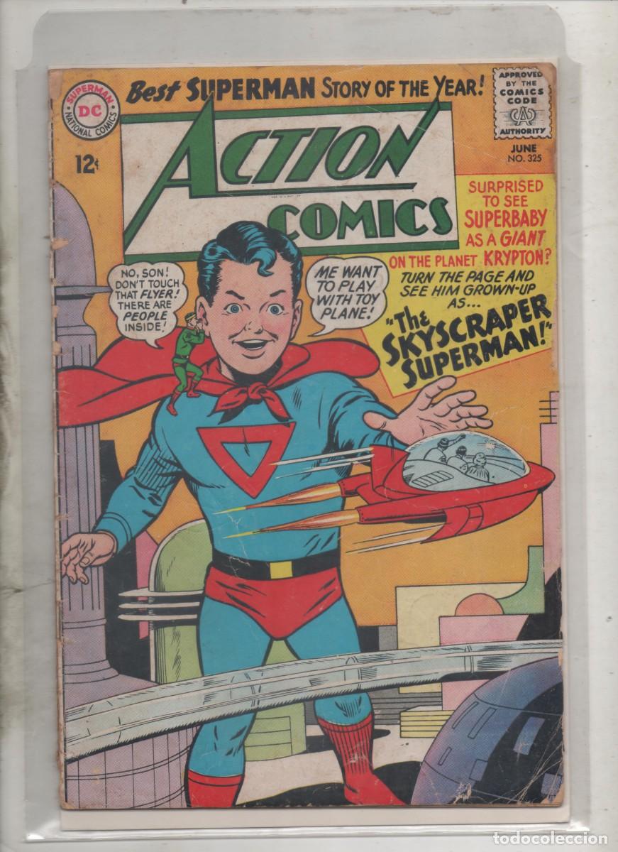 C&oacute;mics: ACTION COMICS N &ordm; 325. 1964 . F - Foto 1