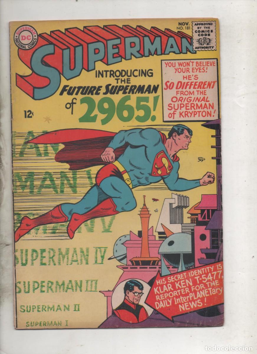 C&oacute;mics: SUPERMAN N &ordm; 181 . 1965 . F - Foto 1