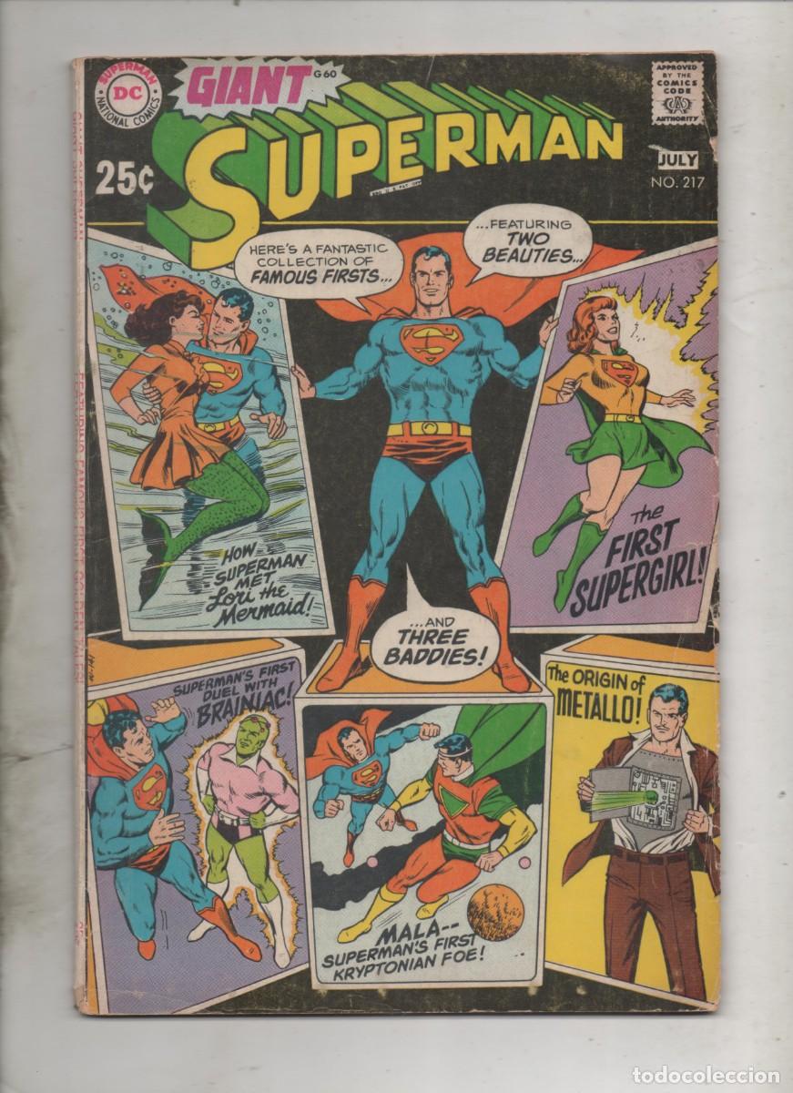 C&oacute;mics: SUPERMAN N &ordm;217 . 1969 . F - Foto 1