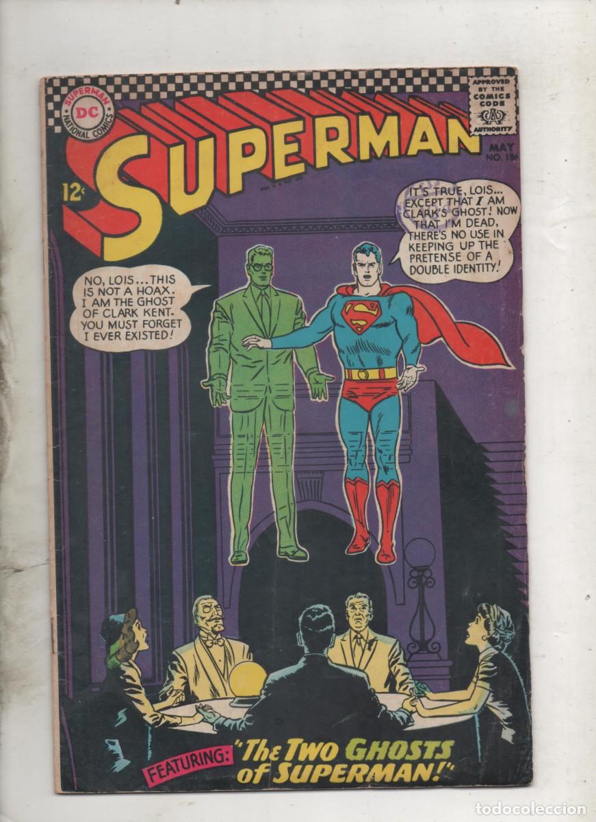 C&oacute;mics: SUPERMAN N&ordm; 186 . 1966 . F - Foto 1