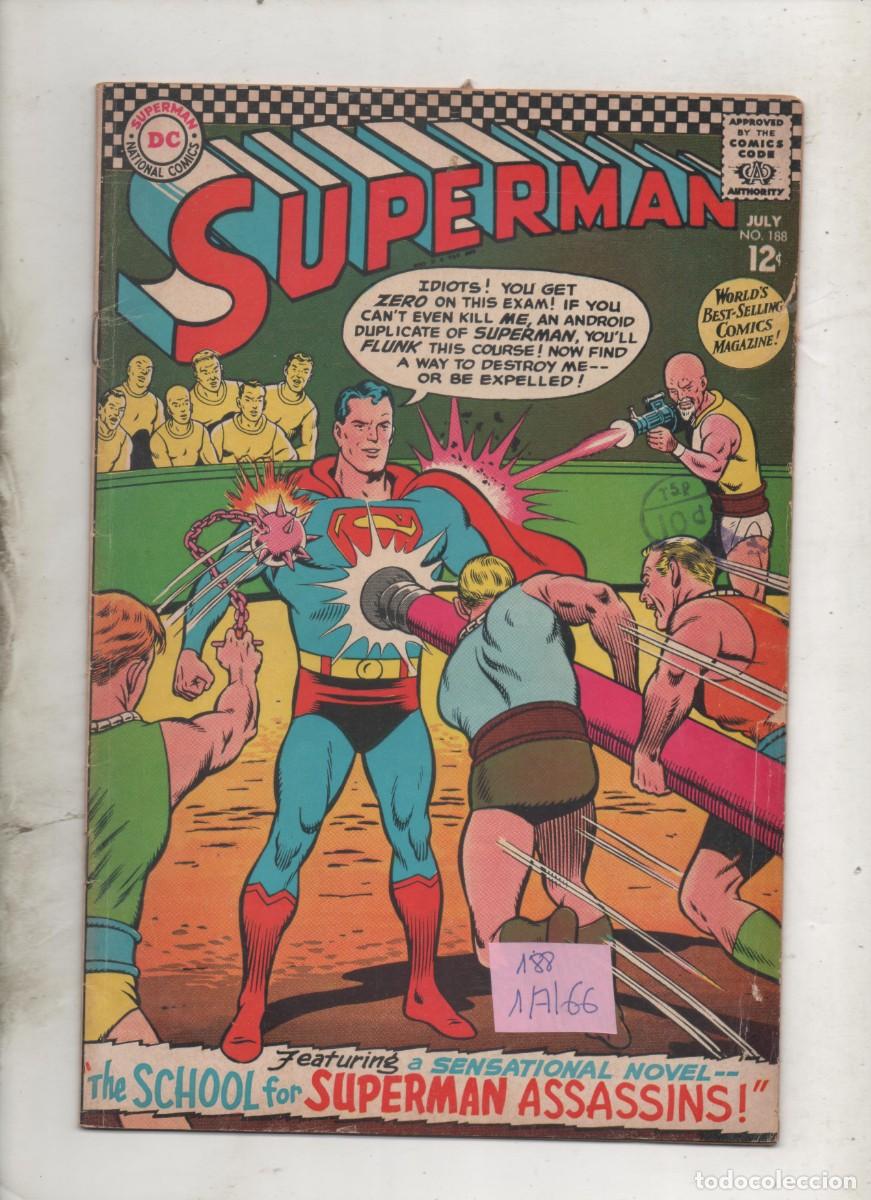 C&oacute;mics: SUPERMAN N&ordm; 188 . 1966 . F - Foto 1