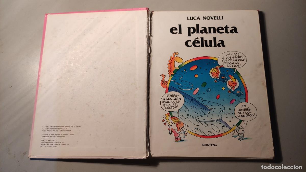 C&oacute;mics: LIBRO INFANTIL - EL PLANETA C&Eacute;LULA - LUCA NOVELLI - EDITORIAL MONTENA. - Foto 3