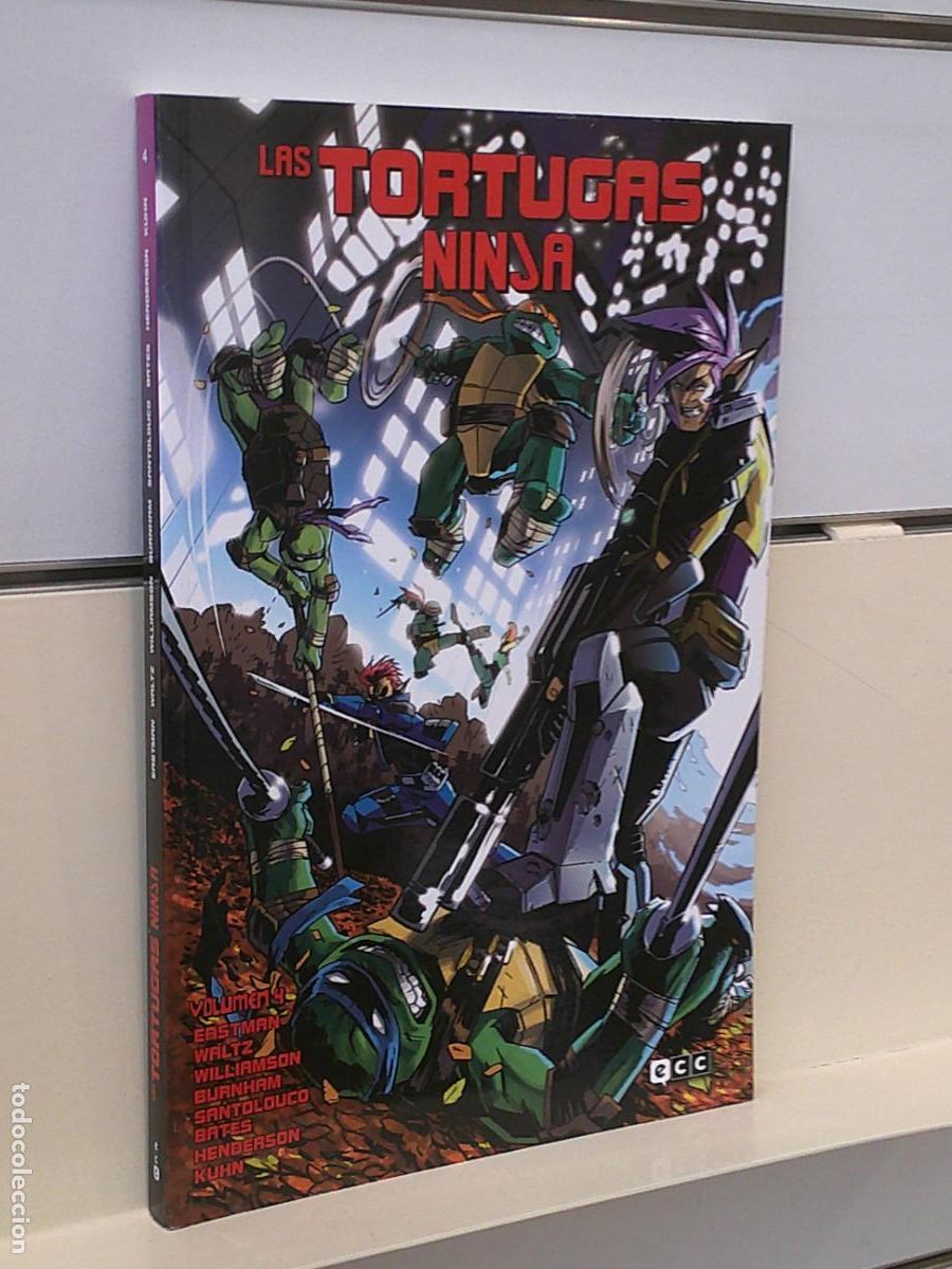 C&oacute;mics: LAS TORTUGAS NINJA N&ordm; 4 - ECC - Foto 1
