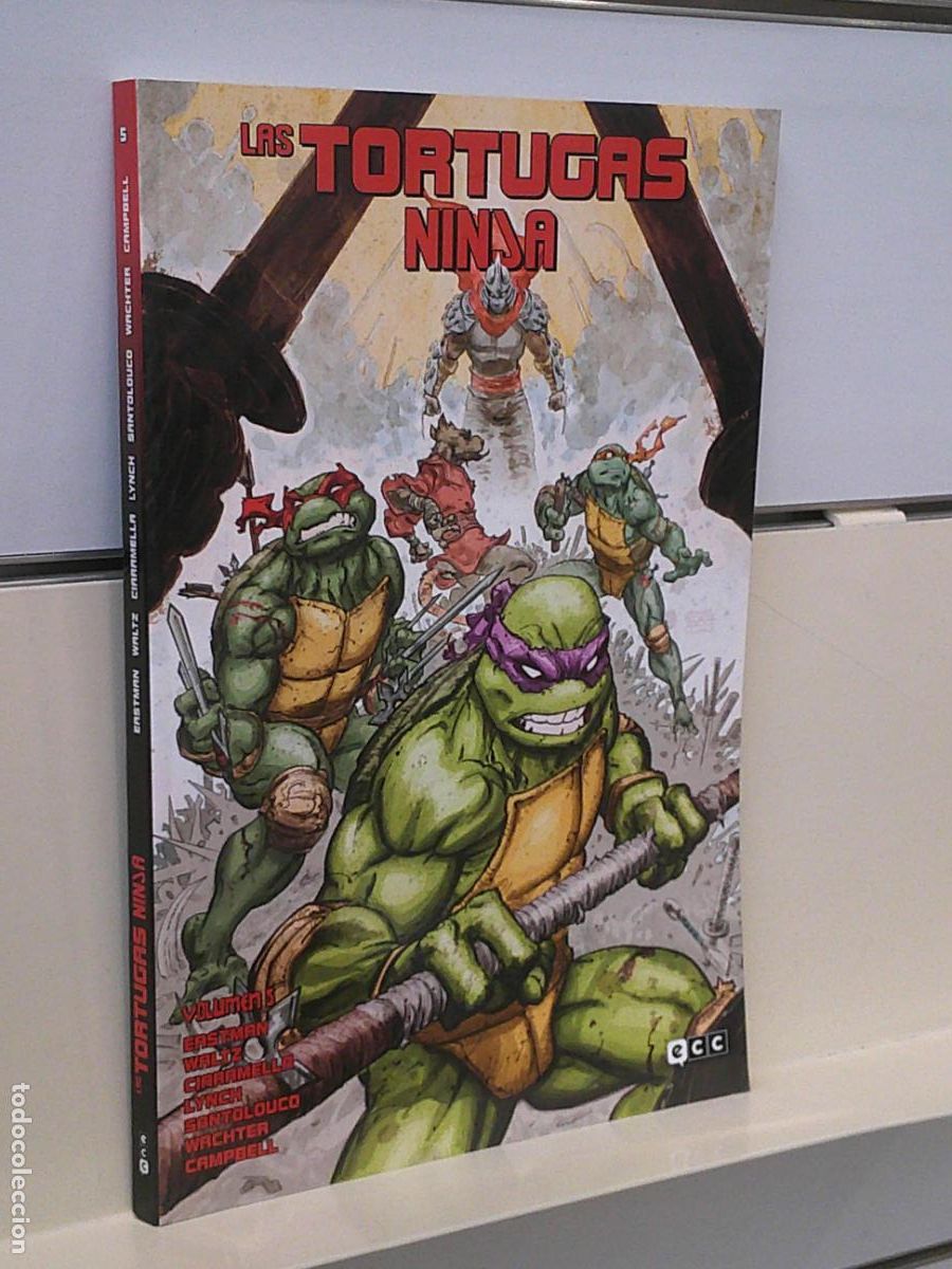 C&oacute;mics: LAS TORTUGAS NINJA N&ordm; 5 - ECC - Foto 1