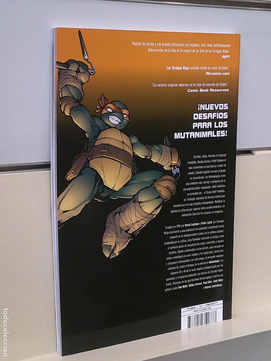 C&oacute;mics: LAS TORTUGAS NINJA N&ordm; 10 - ECC - Foto 2
