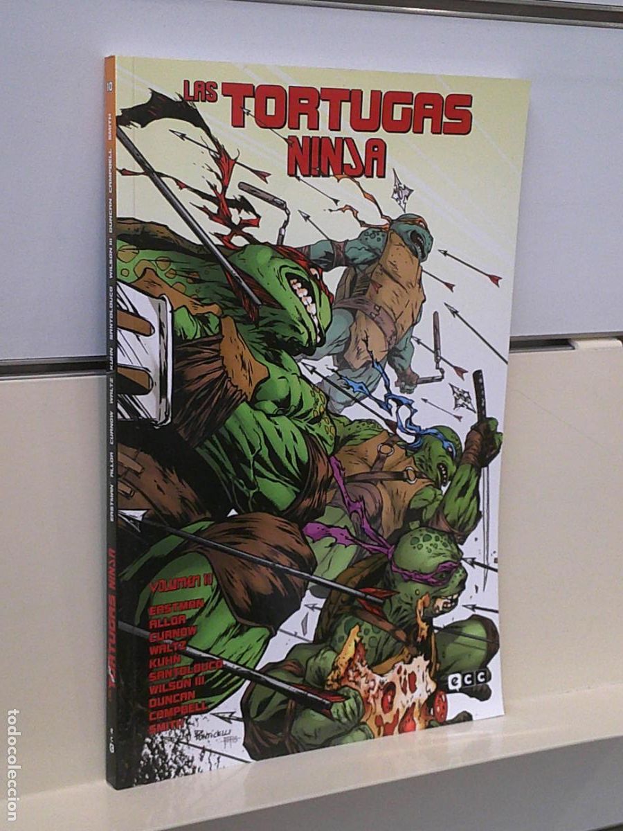C&oacute;mics: LAS TORTUGAS NINJA N&ordm; 10 - ECC - Foto 1