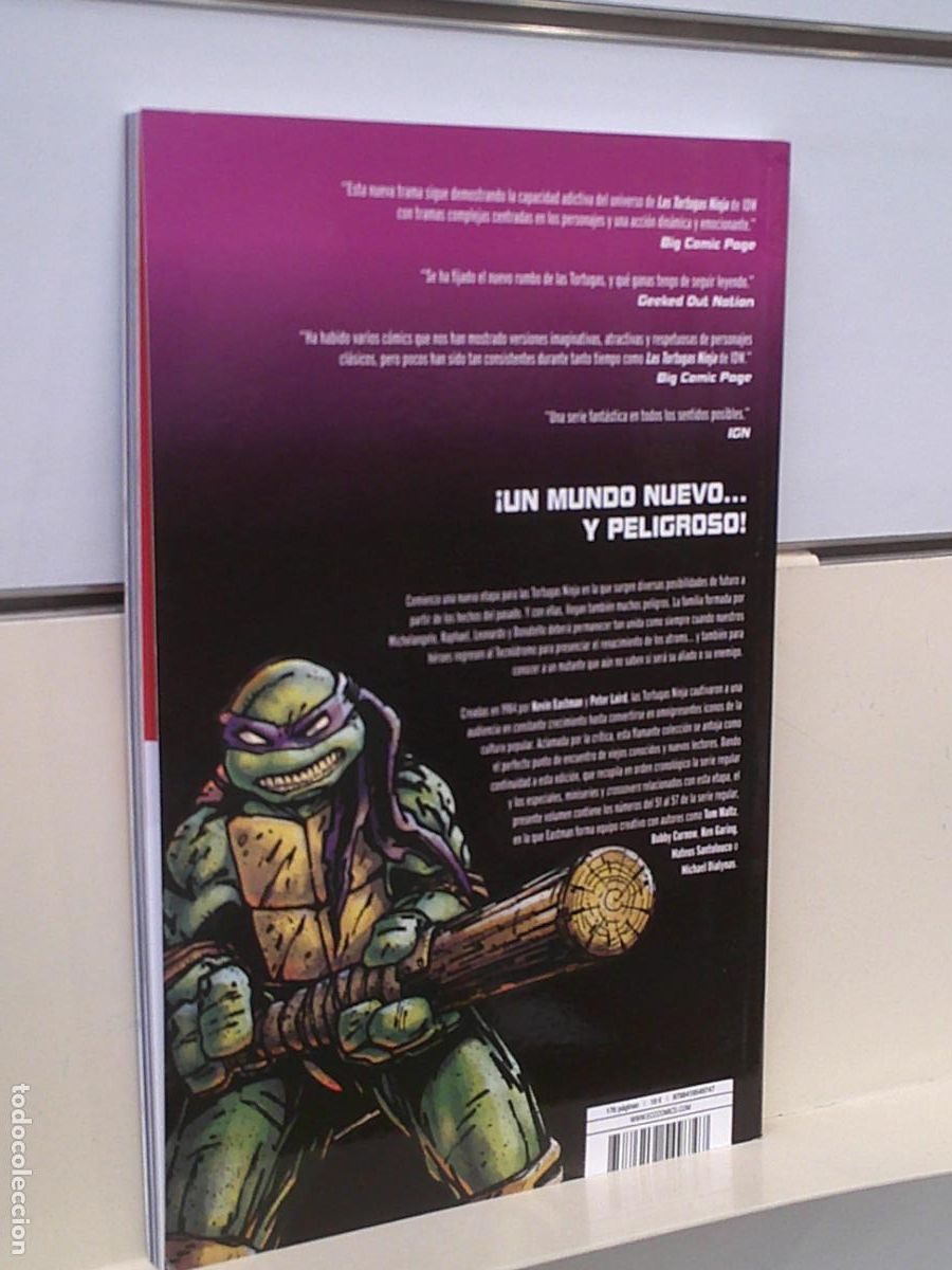 C&oacute;mics: LAS TORTUGAS NINJA N&ordm; 12 - ECC - Foto 2