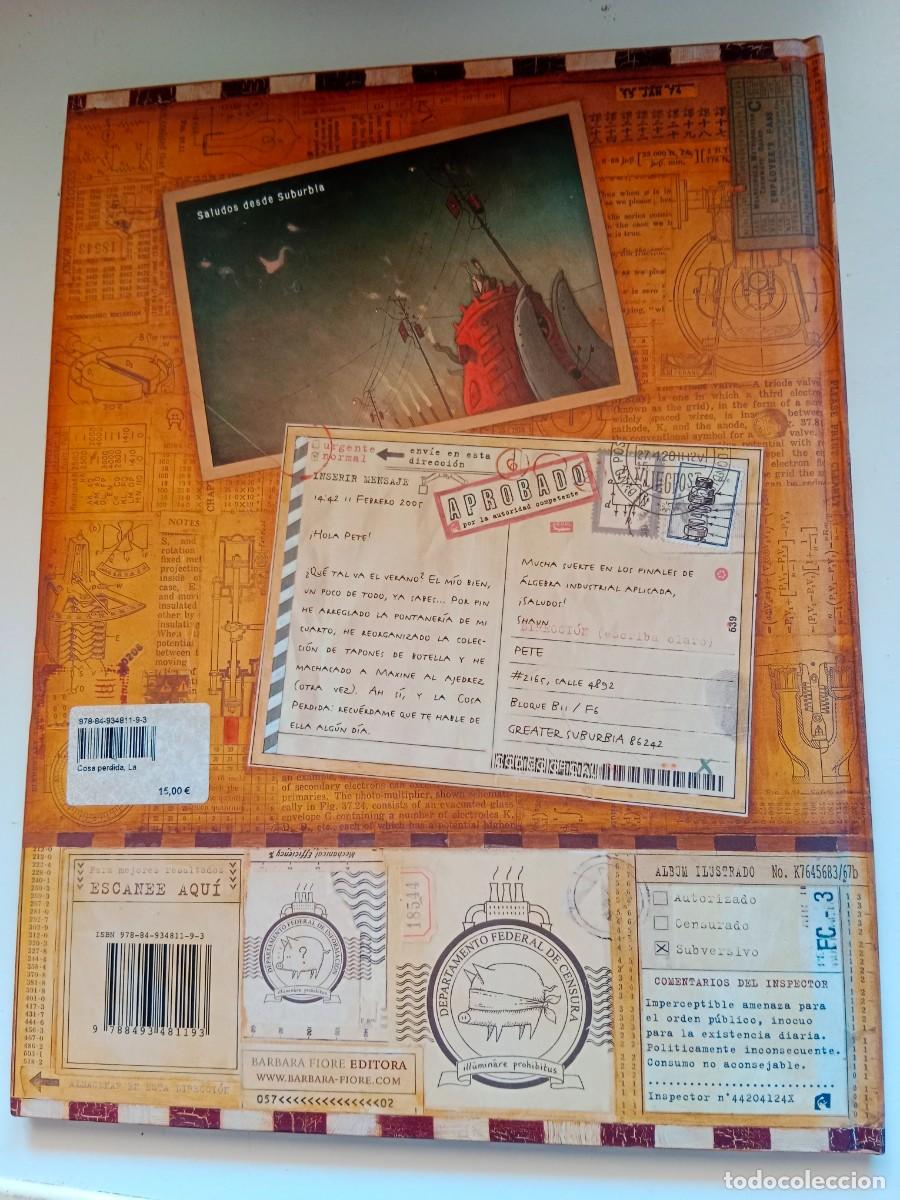 C&oacute;mics: LA COSA PERDIDA. SHAUN TAN. BARBARA FIORE EDITORA. - Foto 2