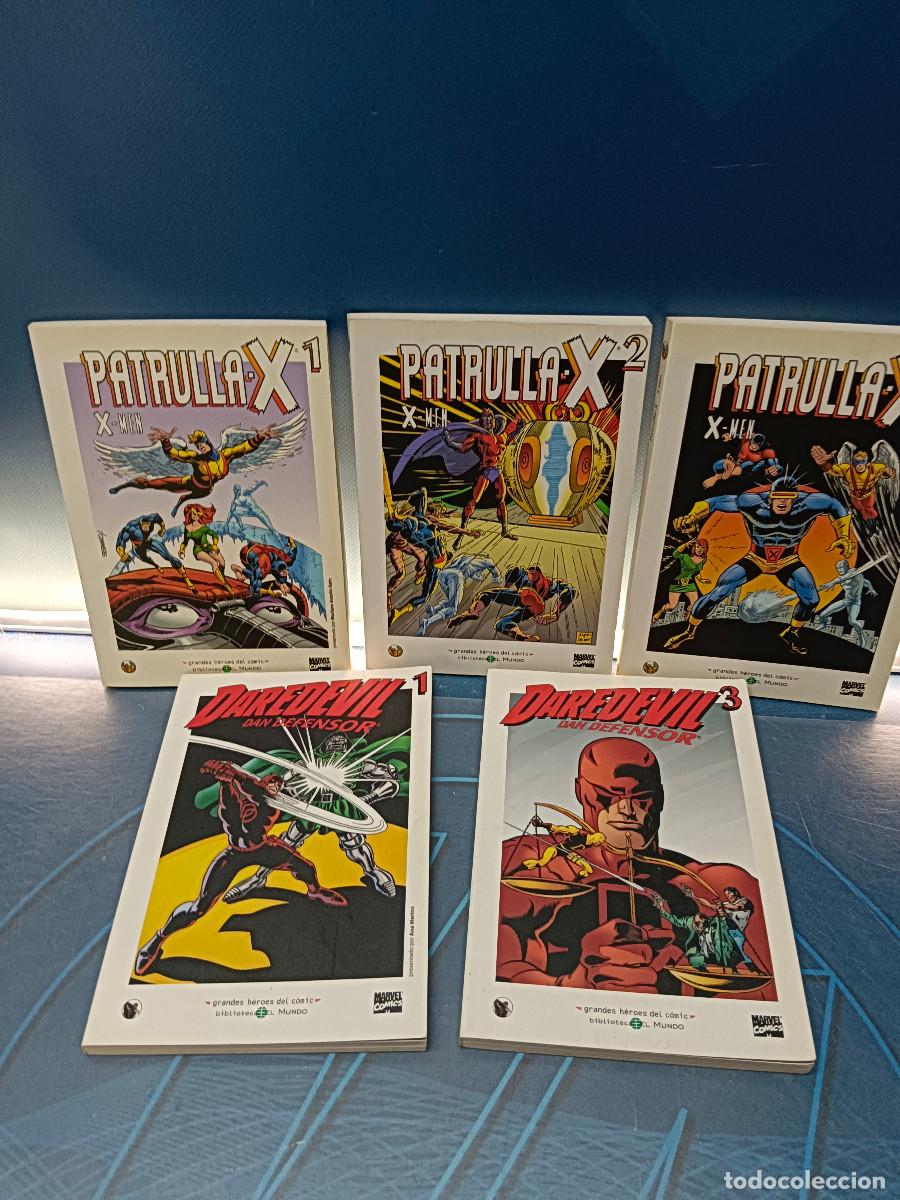 C&oacute;mics: c&oacute;mics , 5 tomos, PATRULLA X y DAREDEVIL marvel comics, El mundo - Foto 1