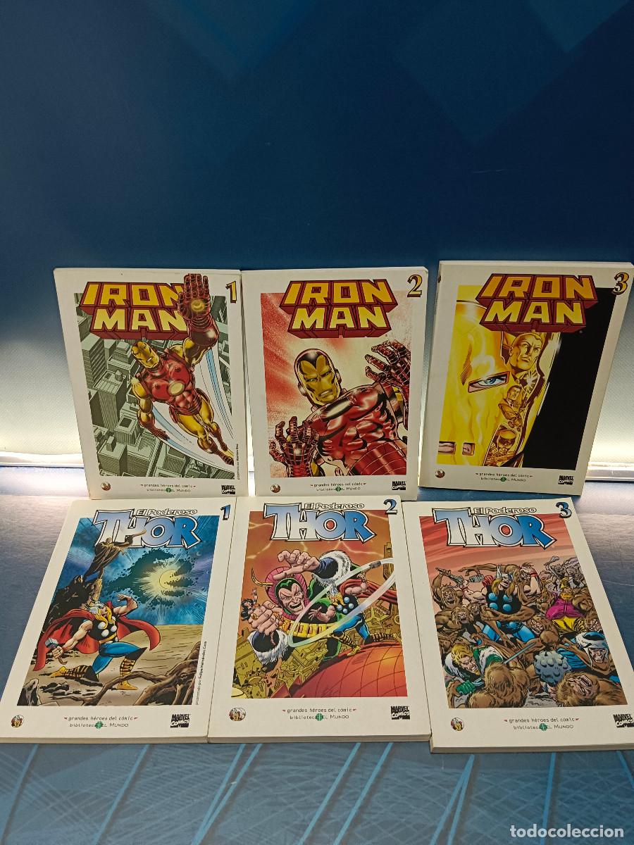 C&oacute;mics: c&oacute;mics , 6 tomos, IRON MAN, THOR marvel comics, El mundo - Foto 1