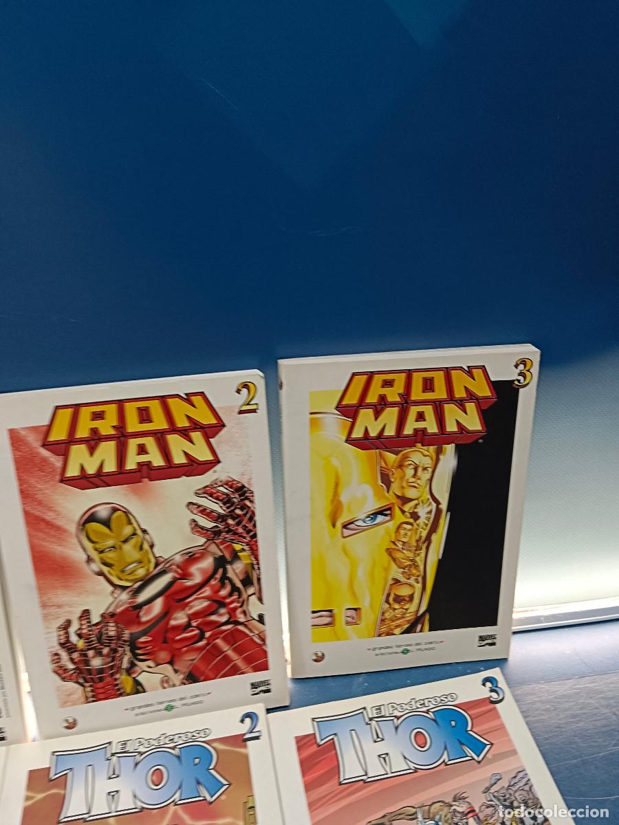 C&oacute;mics: c&oacute;mics , 6 tomos, IRON MAN, THOR marvel comics, El mundo - Foto 3
