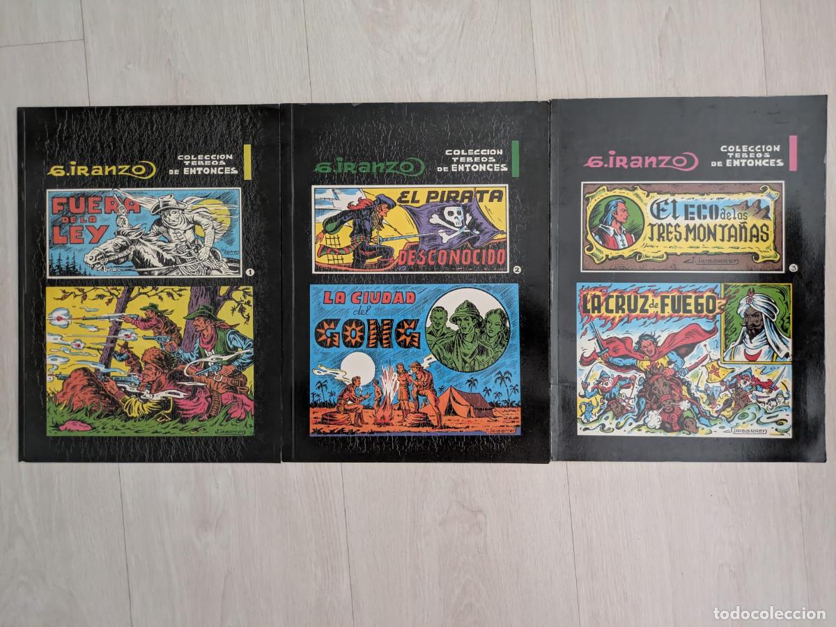 C&oacute;mics: Colecci&oacute;n Tebeos de Entonces. Iranzo. N&uacute;meros 1, 2 y 3. Ibercomic. - Foto 1