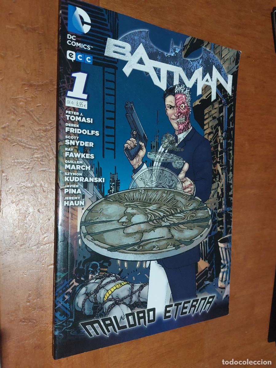 C&oacute;mics: 1 MALDAD ETERNA. BATMAN. TOMASI. SNYDERS. R&Uacute;STICA. BUEN ESTADO E7 1 - Foto 1