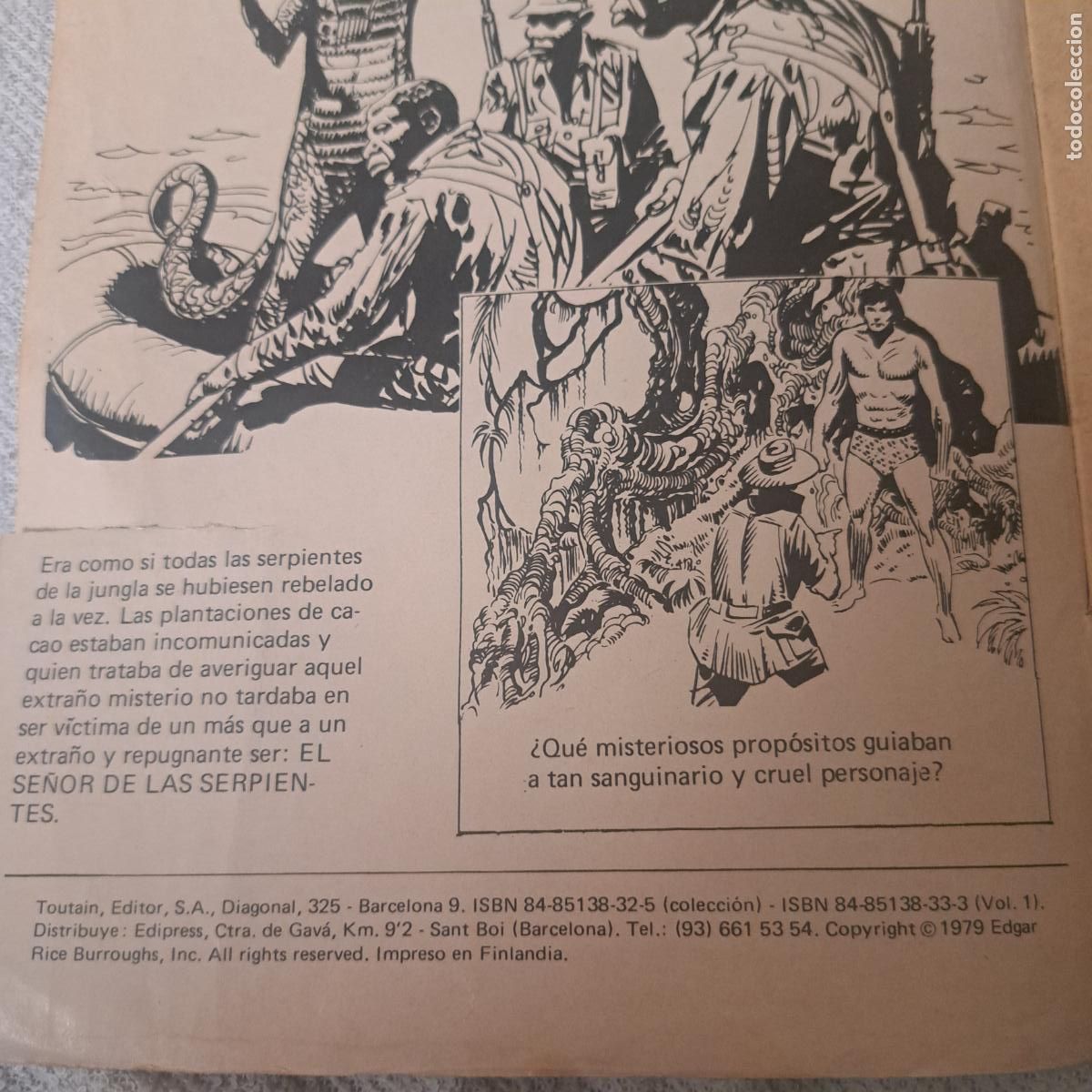 C&oacute;mics: C&oacute;mic TARZAN, N 3 ( Edgar Rice Burroughs - Foto 3