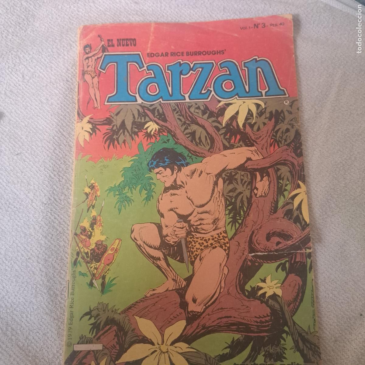 C&oacute;mics: C&oacute;mic TARZAN, N 3 ( Edgar Rice Burroughs - Foto 1