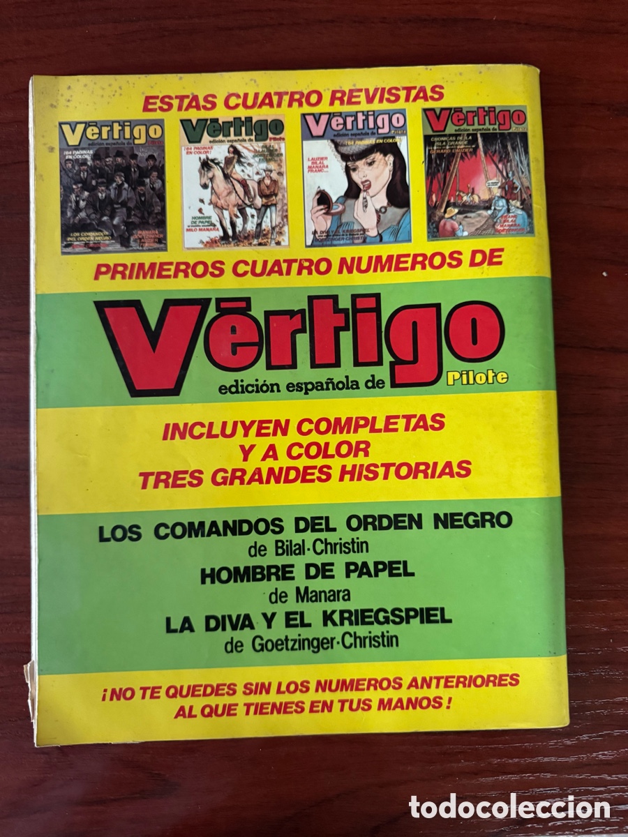 C&oacute;mics: C&ograve;mic revista V&eacute;rtigo 6 pilote el r&iacute;o del viento - Foto 2