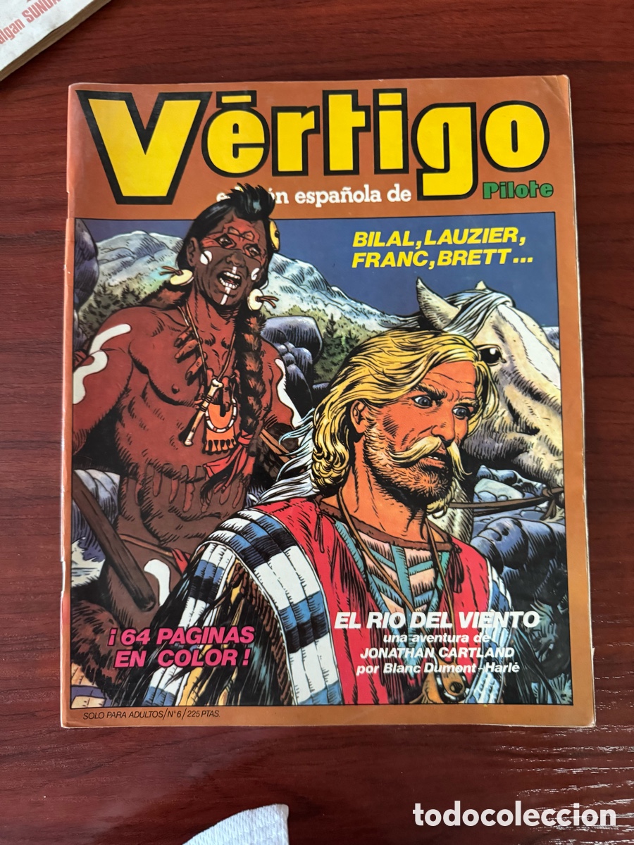 C&oacute;mics: C&ograve;mic revista V&eacute;rtigo 6 pilote el r&iacute;o del viento - Foto 1