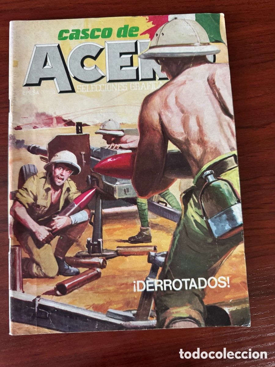 C&oacute;mics: Revista c&oacute;mic Casco de acero 5 derrotados - Foto 1