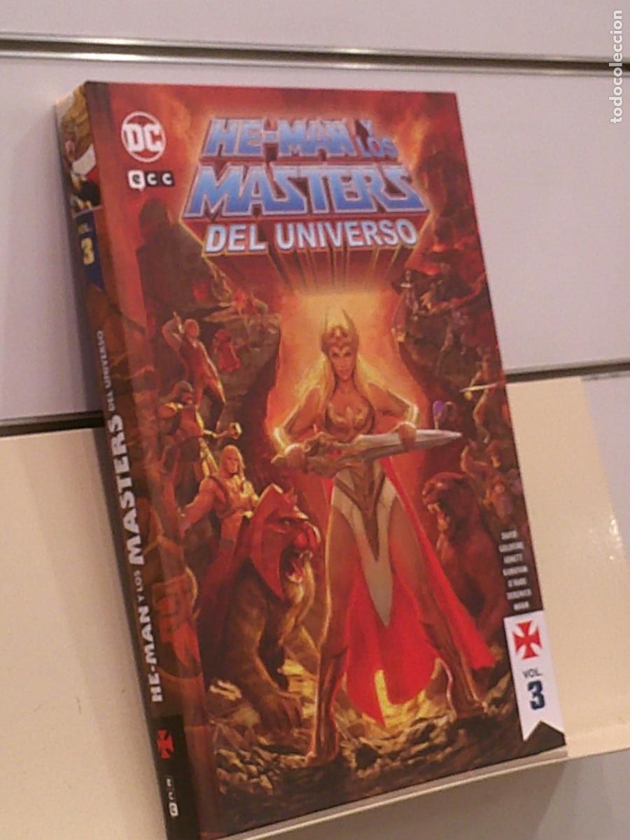 C&oacute;mics: HE-MAN Y LOS MASTERS DEL UNIVERSO VOL. 3 TOMO TAPA DURA DC COMICS - ECC - Foto 1