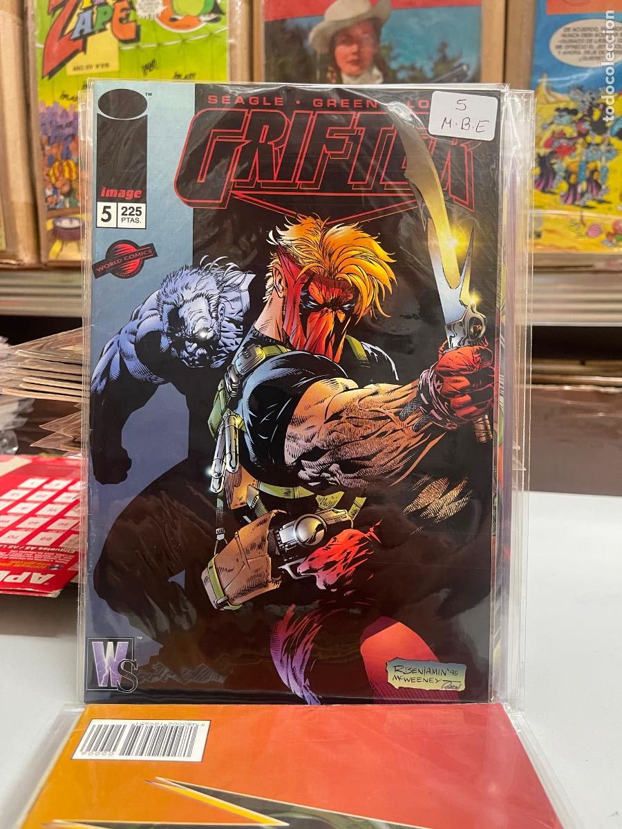 C&oacute;mics: GRIFTER EDITORIAL IMAGE NUMERO 5 MUY BUEN ESTADO - Foto 1