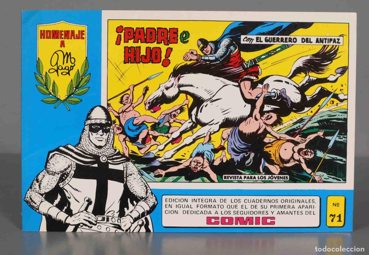 C&oacute;mics: EL GUERRERO DEL ANTIFAZ. HOMENAJE. N 71 - Foto 1