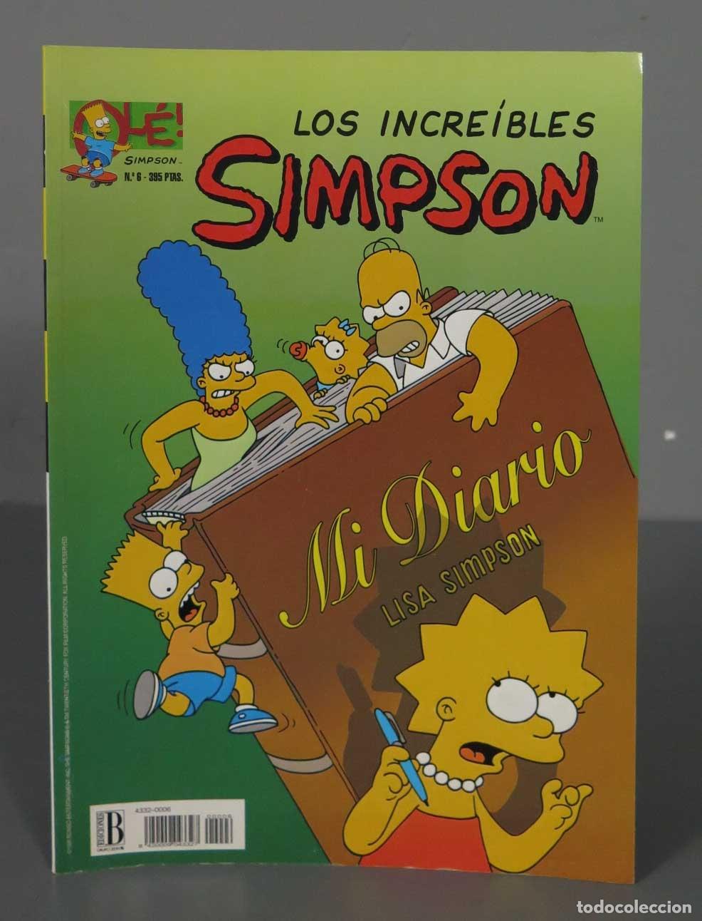 C&oacute;mics: LOS INCREIBLES SIMPSON. OLE. 6 - Foto 1