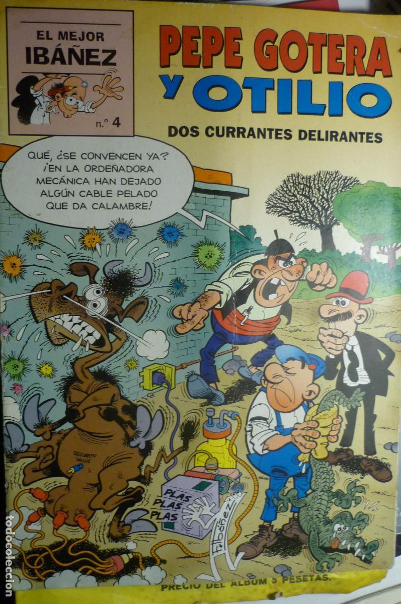C&oacute;mics: COMIC PEPE GOTERA Y OTILIO 4 - DIBUJOS IBA&Ntilde;EZ - Foto 1
