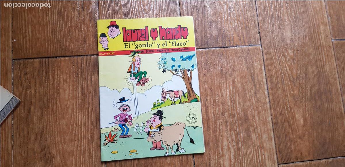 C&oacute;mics: LAUREL Y HARDY N&ordm; 10 EDICIONES EUREDIT - Foto 1
