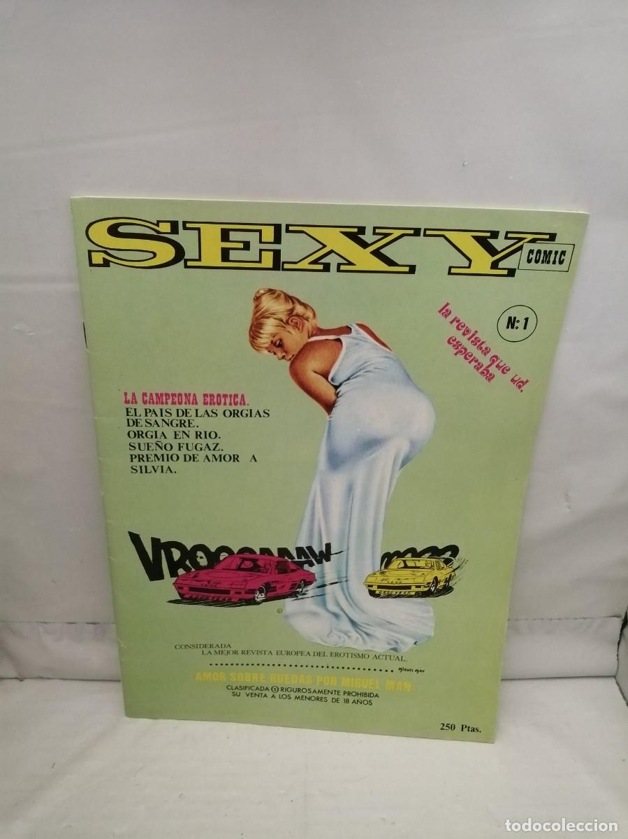 Comics: SEXY C&Oacute;MIC No 1 (MM Extremera 1981)