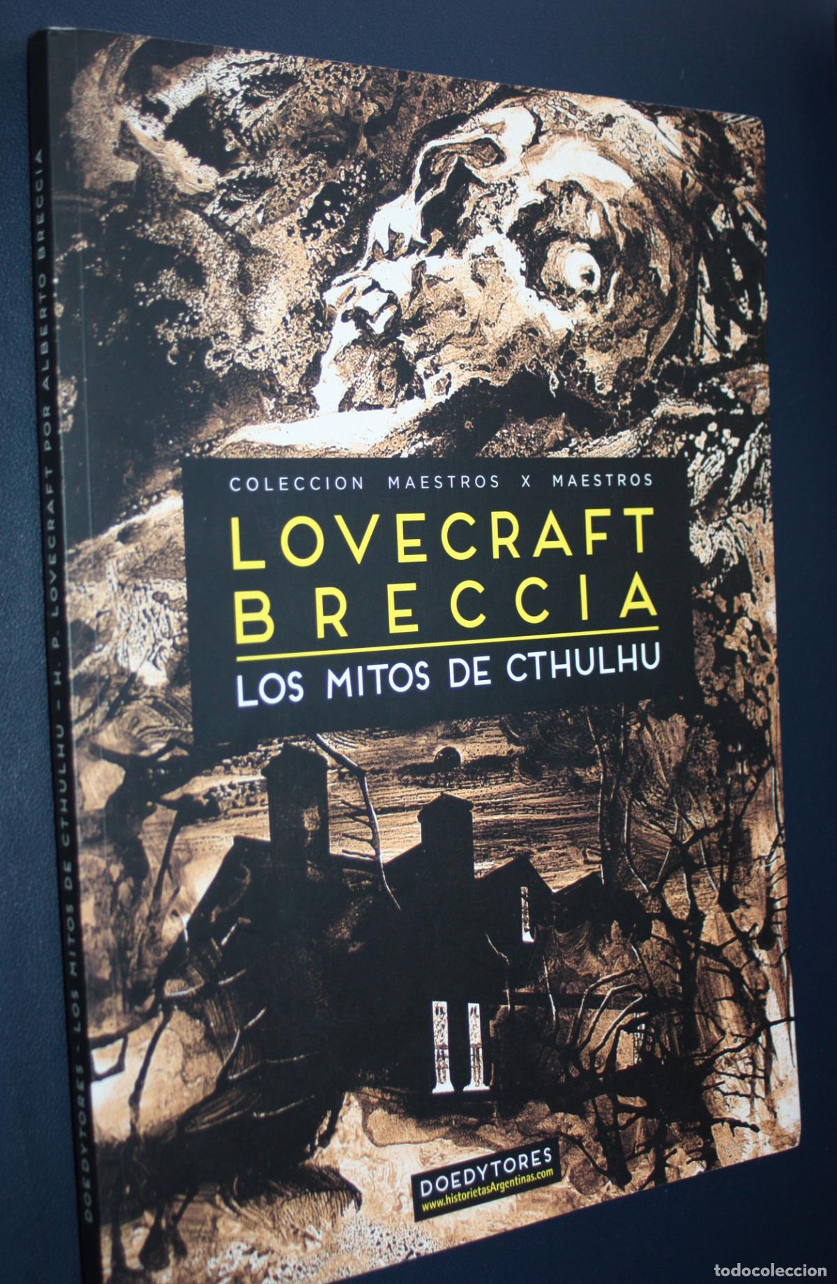 C&oacute;mics: LOS MITOS DE CTHULHU (de BRECCIA, LOVECRAFT y HOWARD PHILLIPS) EXCELENTE - Foto 1