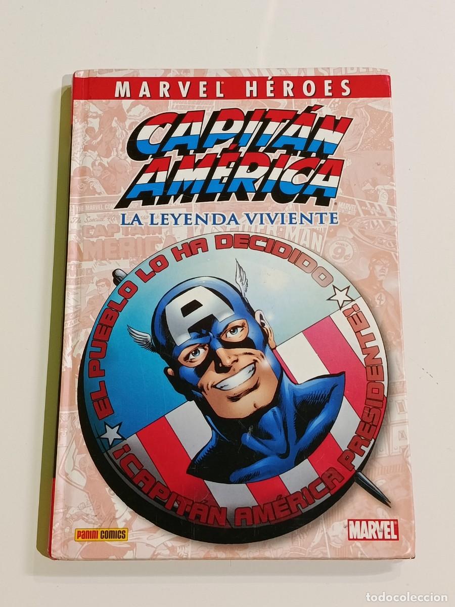 C&oacute;mics: Lote Marvel H&eacute;roes Spiderman y Capit&aacute;n Am&eacute;rica - Foto 2