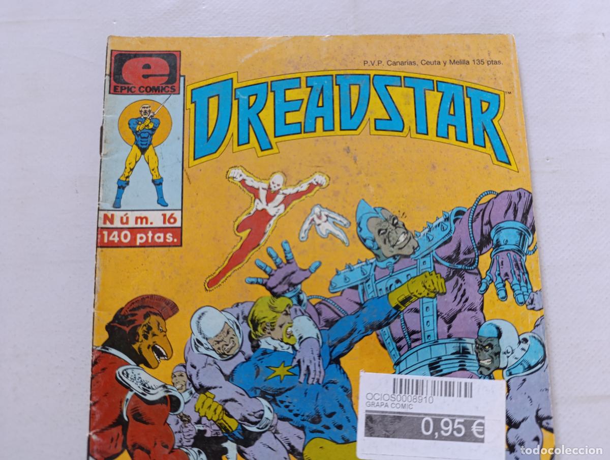 C&oacute;mics: DREADSTAR N&ordm; 16 - EPIC COMICS (GD) - Foto 2