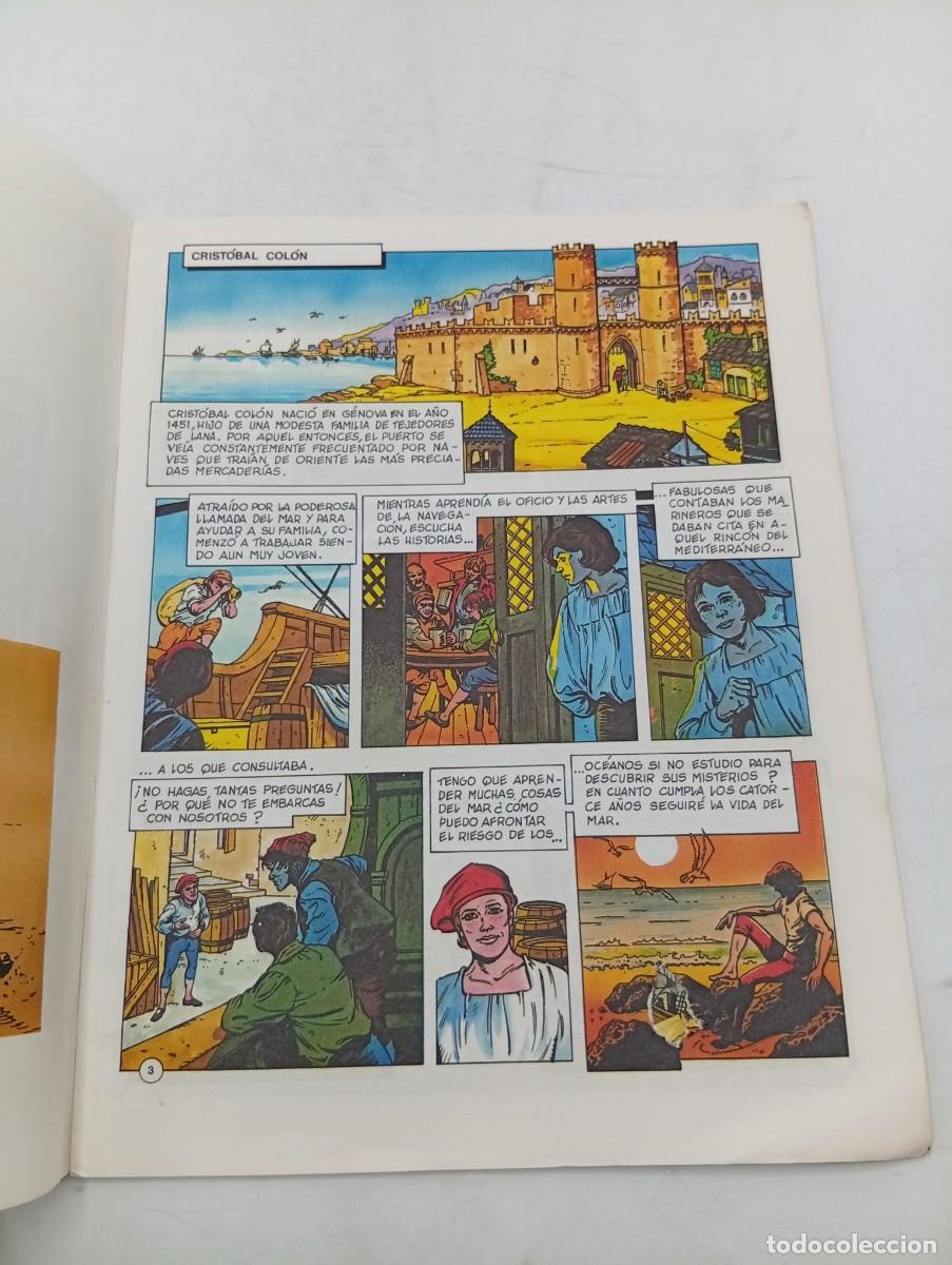 C&oacute;mics: CRISTOBAL COLON. NAVEGANTE Y DECUBRIDOR. 1984. PAGS : 39. - Foto 3